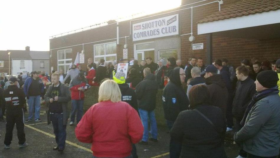 EDL Shotton Colliery protest (3)