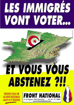 Front National election poster