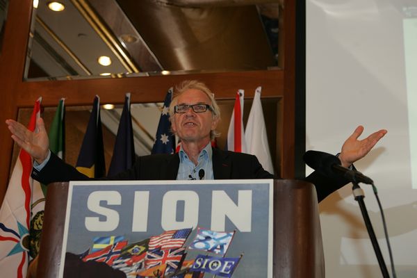 Lars Vilks at SION conference