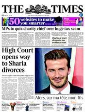 Times sharia divorces headline