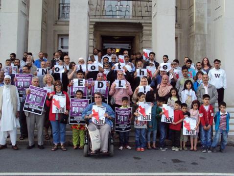 Anti-EDL campaigners Waltham Forest