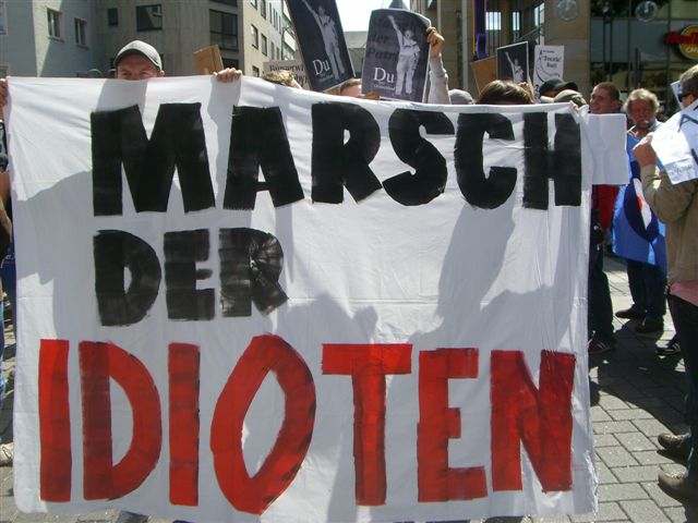 Cologne demonstration against Marsch der Patrioten