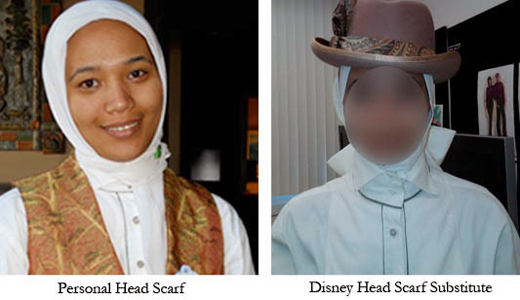 Disney substitute hijab