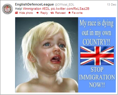 EDL My race is dying