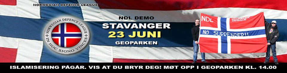 NDL Stavanger demo ad