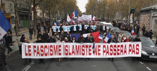 Résistance Républicaine Paris protest