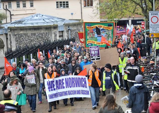 We Are Norwich demonstration