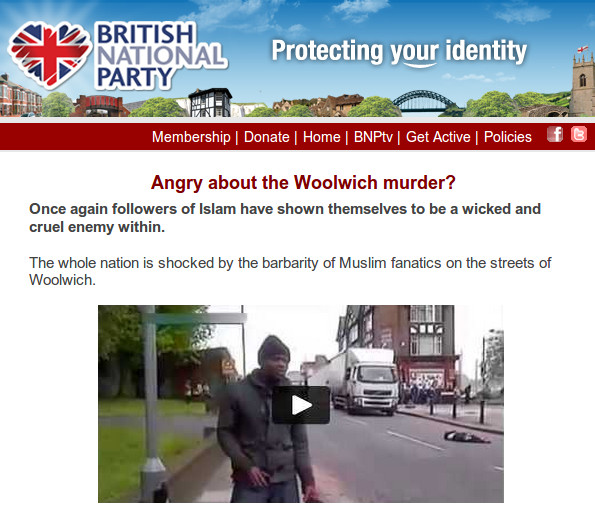 BNP Woolwich email