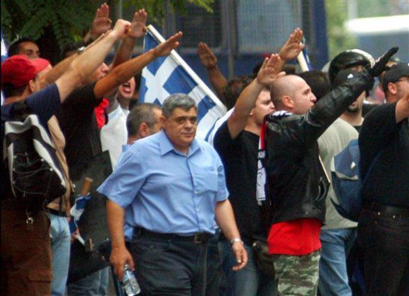 Golden Dawn salute
