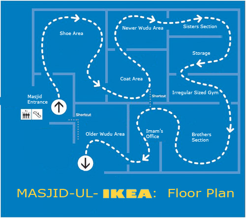 Masjid-ul-IKEA floor plan