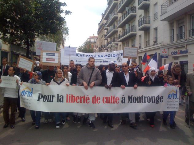 Montrouge protest