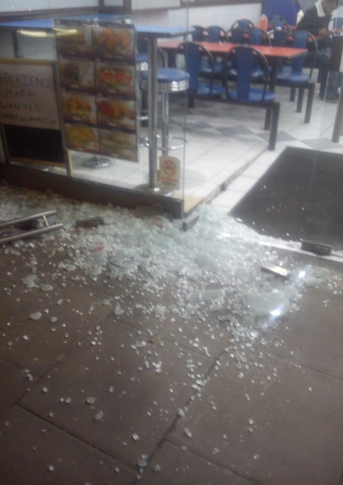 Upton Park shop attacked