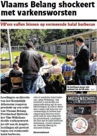 Vlaams Belang BBQ attack