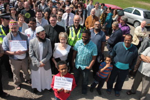 York mosque supporters