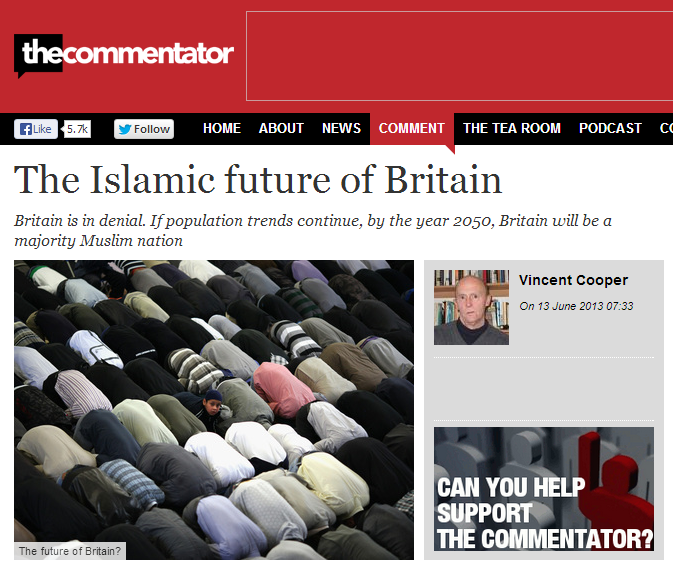Commentator Islamic future of Britain