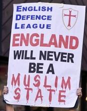 EDL England Will Never be a Muslim State