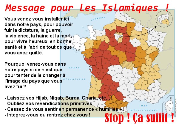 Message pour les Islamiques!