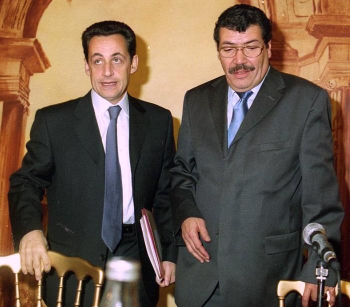Abderrahmane Dahmane and Sarkozy