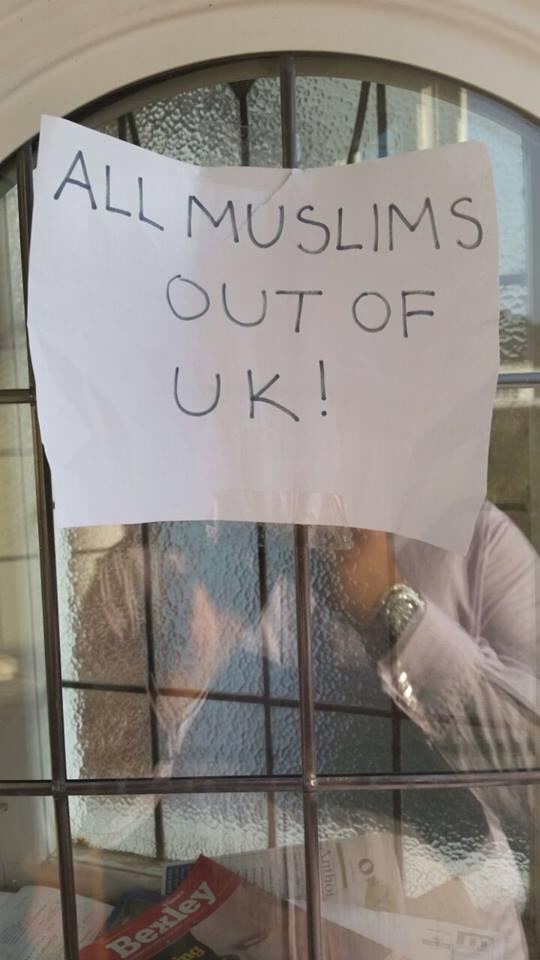 All Muslims out of UK