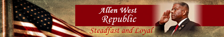 Allen West website banner