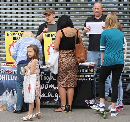 BNP stall New Addington