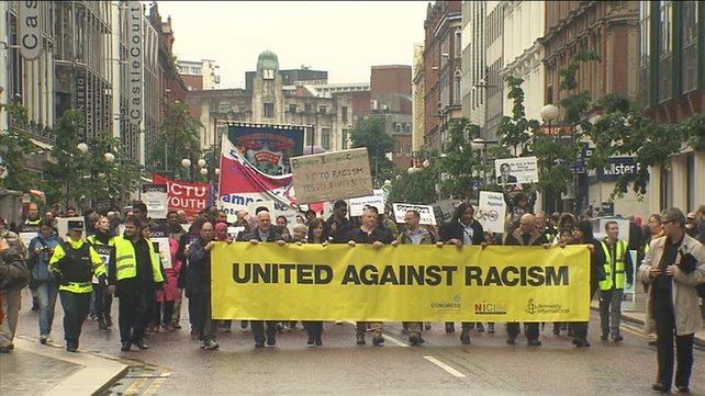 Belfast march against racism