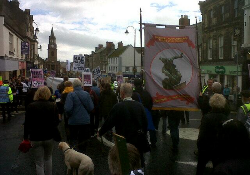 Berwick anti-fascist protest (2)