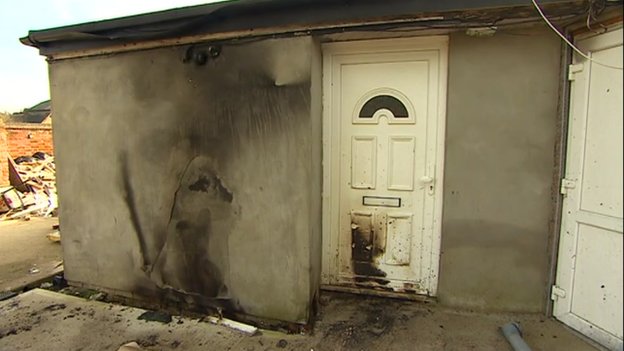Bletchley mosque arson