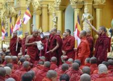 Burmese Buddhist monks