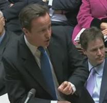 Cameron at PMQ