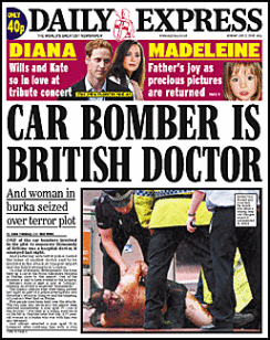 Car bomber is British doctor