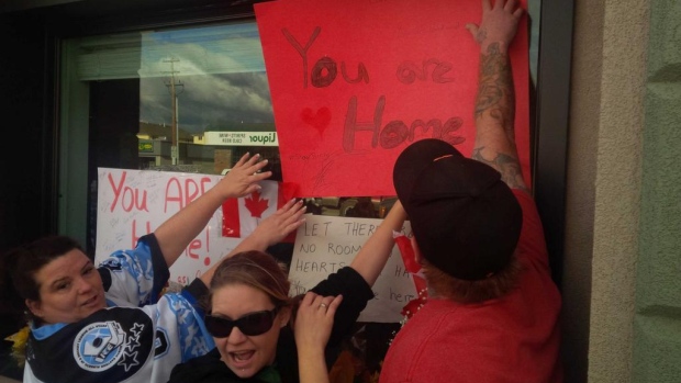 Cold Lake mosque supporters (2)