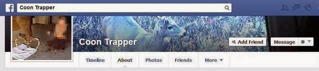 Coon Trapper Facebook page