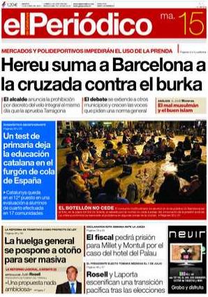 Cruzada contra el burka