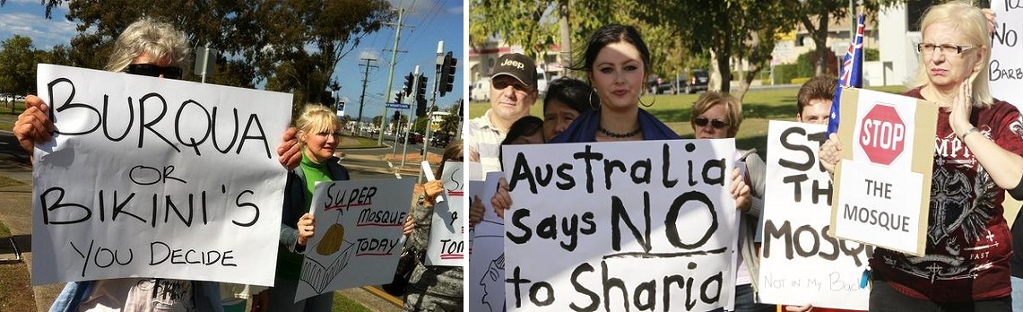 Currumbin anti-mosque protest (4)