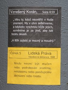 Czech anti-Quran poster