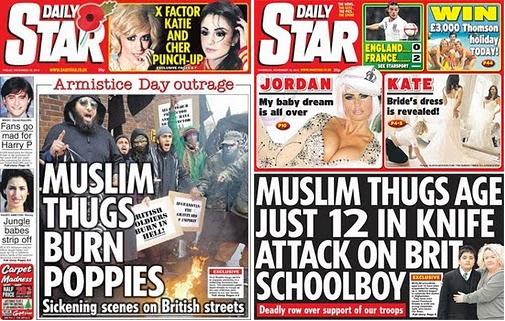 Daily Star front pages