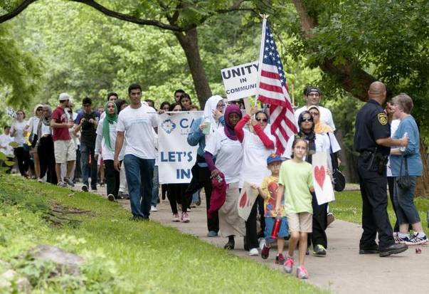 Dallas Walk Against Islamophobia
