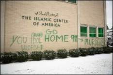 Detroit mosque vandalised