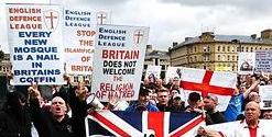 EDL Bradford placards