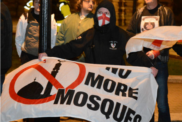 EDL Bristol anti-mosque protest