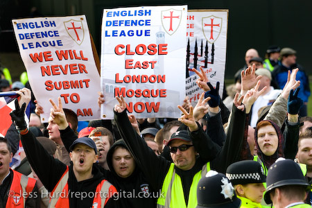 EDL Close East London Mosque