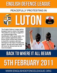 EDL Luton February 2011