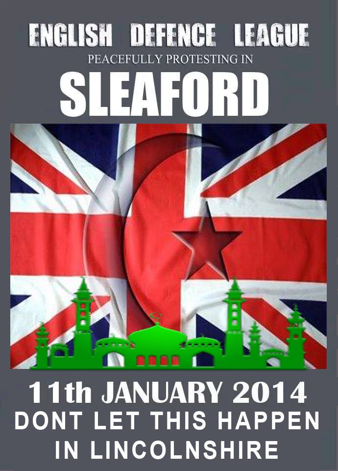 EDL Sleaford demo ad