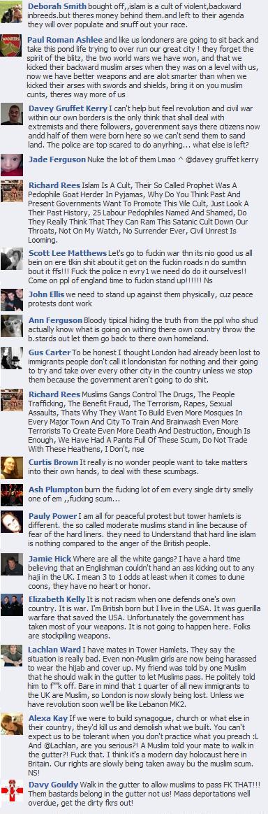 EDL comments on Gilligan's Telegraph article