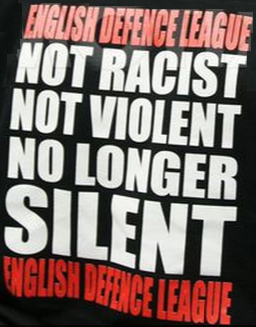 EDL not racist not violent