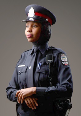 Edmonton police hijab