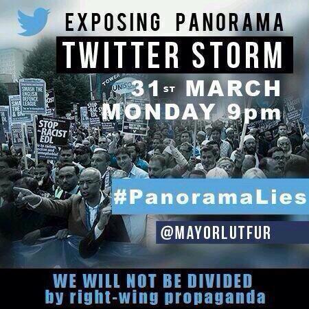 Exposing Panorama Twitter Storm