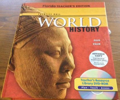Florida World History textbook