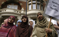 Forest Gate protestors